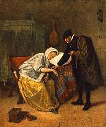 Jan Steen The Doctor and His Patient oil painting on canvas
